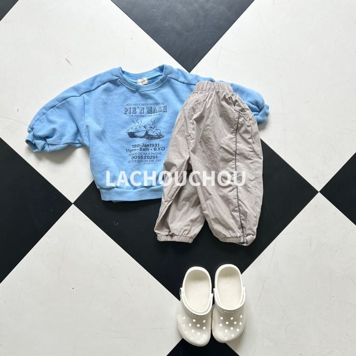 La Chouchou - Korean Children Fashion - #discoveringself - Shoulder Sweatshirt - 4