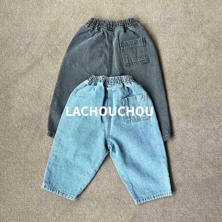 La Chouchou - Korean Children Fashion - #kidsshorts - Din Din Denim Pants - 2