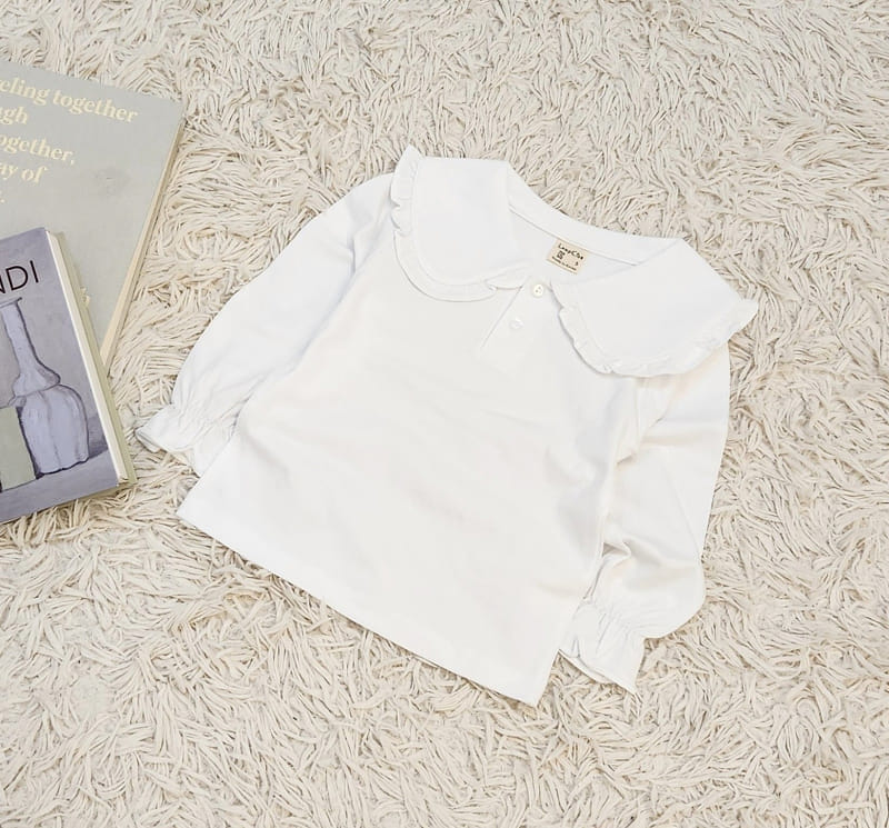 Lamp - Korean Children Fashion - #Kfashion4kids - Big Collar Blouse