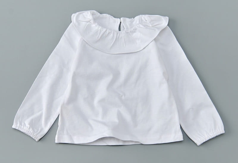 Lamp - Korean Children Fashion - #childofig - Frill Boxy Blouse