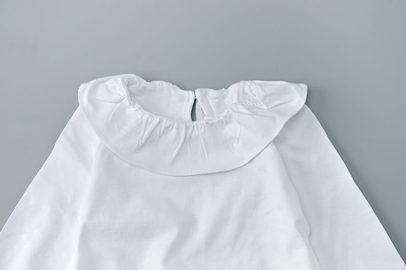 Lamp - Korean Children Fashion - #childrensboutique - Frill Boxy Blouse - 3