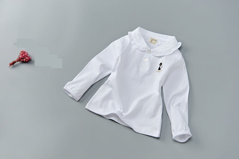 Lamp - Korean Children Fashion - #designkidswear - Cat Blouse