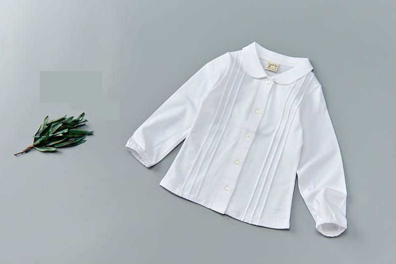 Lamp - Korean Children Fashion - #designkidswear - Pintuck Circle Blouse - 2