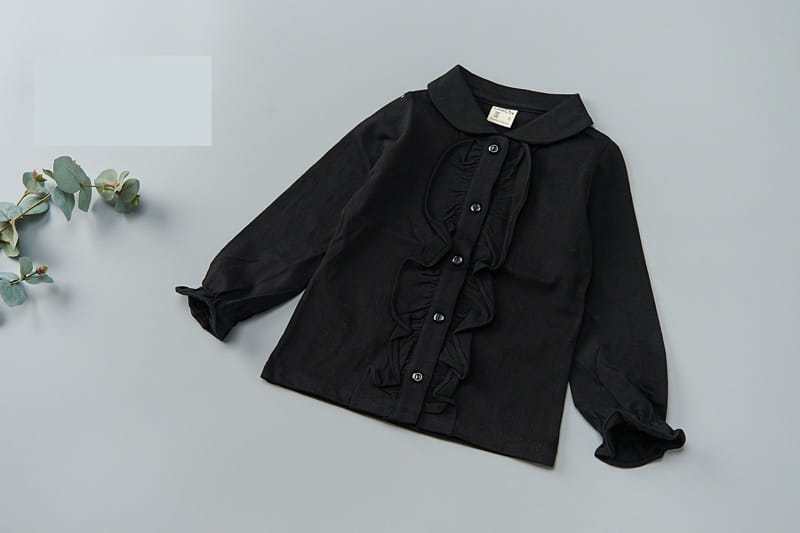 Lamp - Korean Children Fashion - #minifashionista - Open Collar Blouse - 4