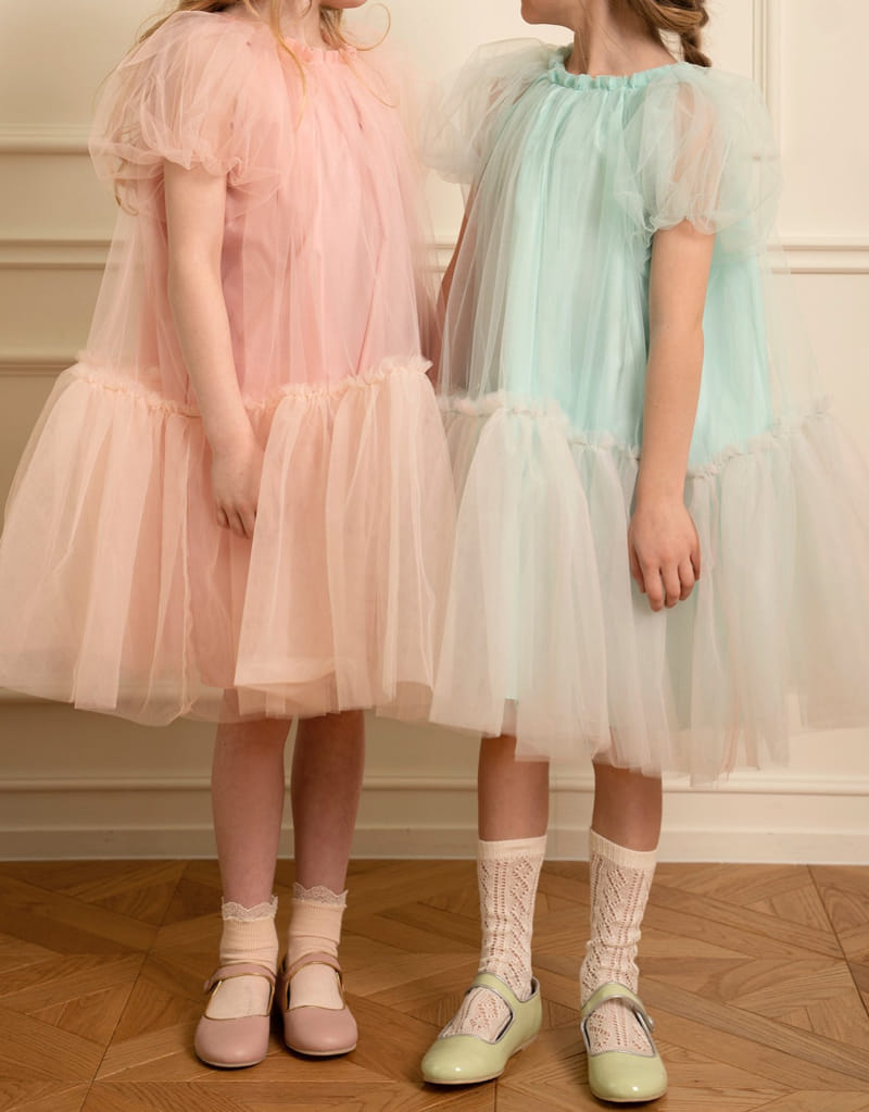 Le Bev - Korean Children Fashion - #childofig - Giselle Cancan One-Piece - 7