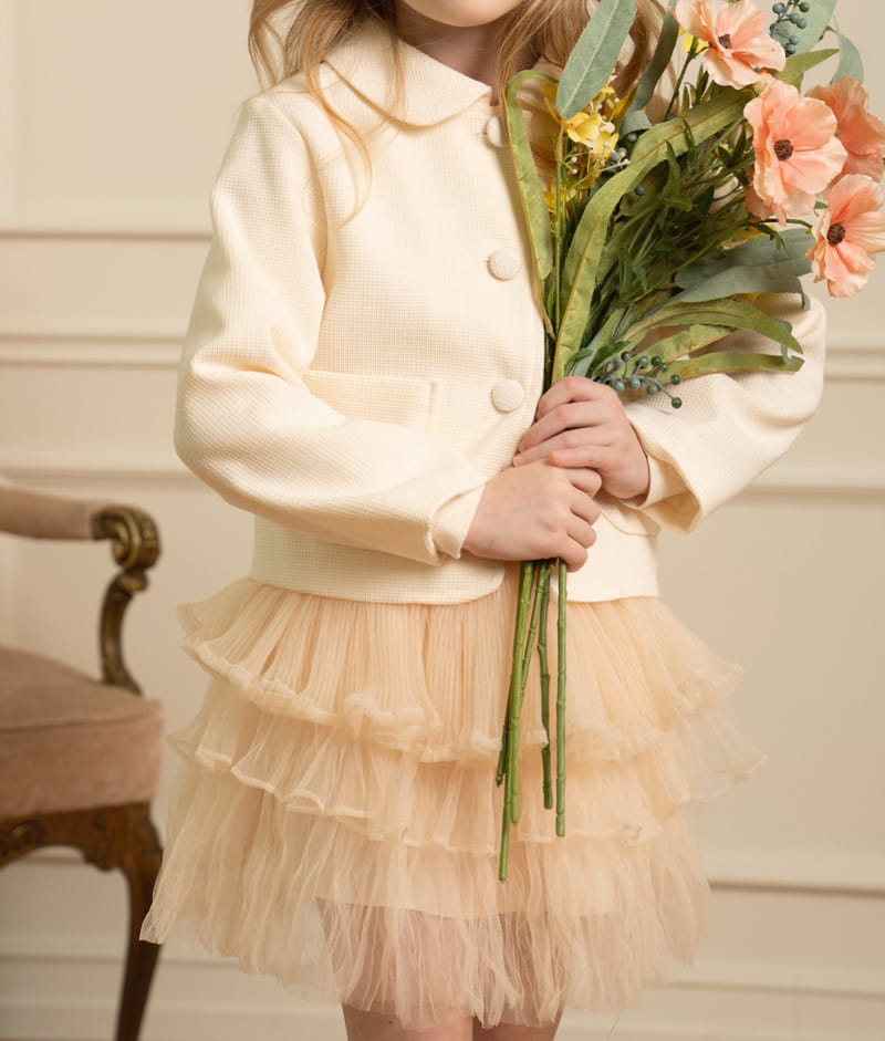 Le Bev - Korean Children Fashion - #childrensboutique - Adeline Tweed Jacket - 7