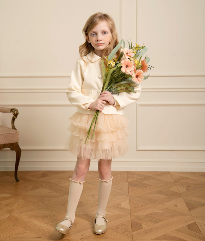 Le Bev - Korean Children Fashion - #designkidswear - Adeline Tweed Jacket - 8