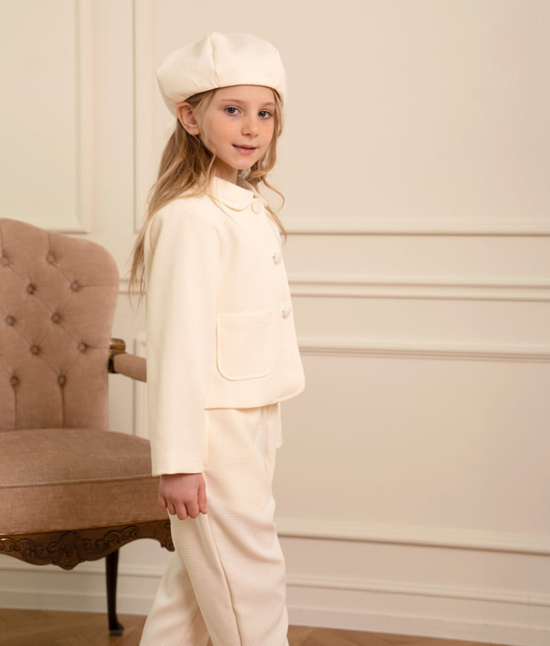 Le Bev - Korean Children Fashion - #designkidswear - Adeline Tweed Beret - 5