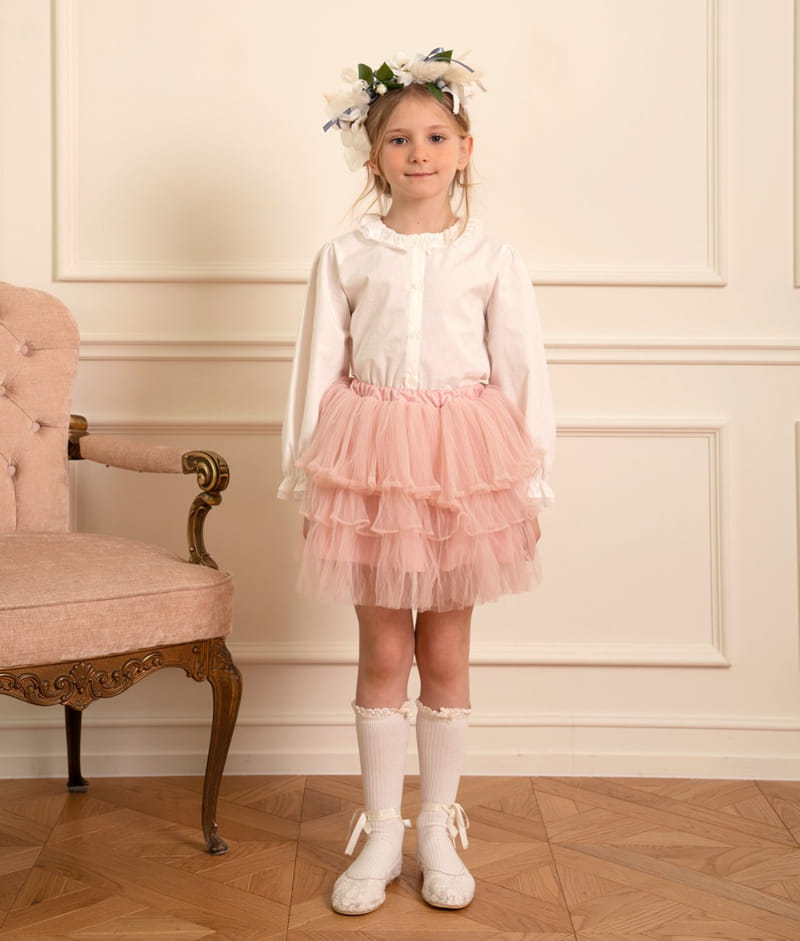 Le Bev - Korean Children Fashion - #discoveringself - Pleated Can Can Skirt - 5
