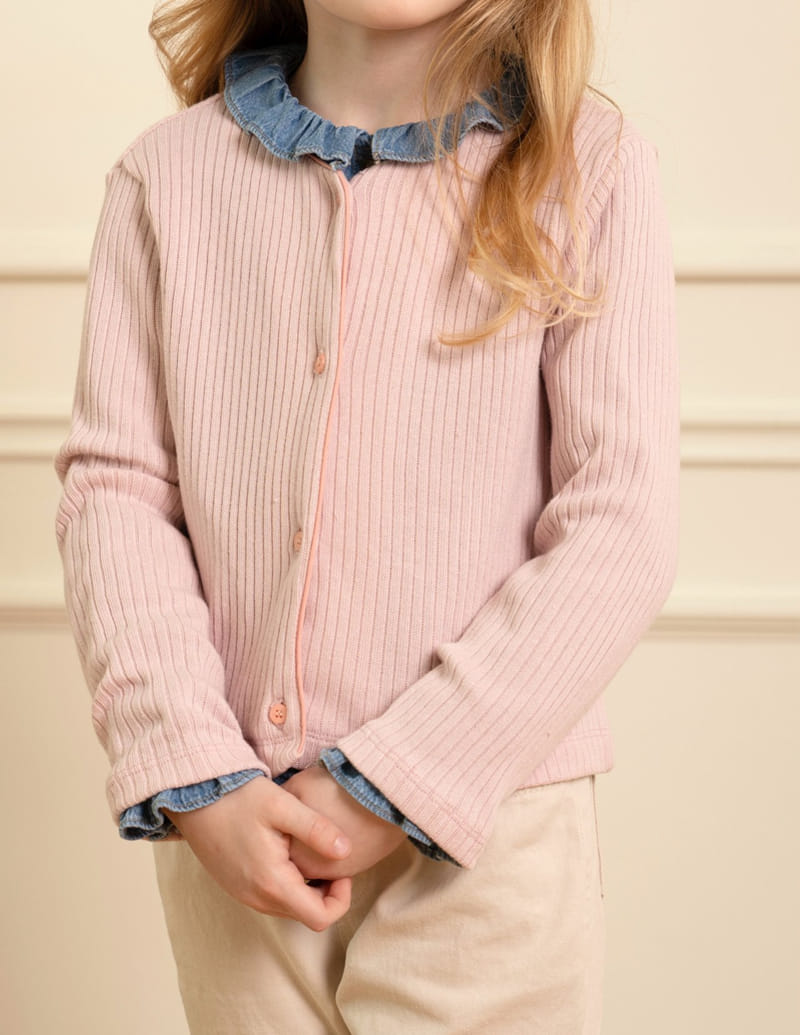 Le Bev - Korean Children Fashion - #discoveringself - Len Rib Cardigan - 7