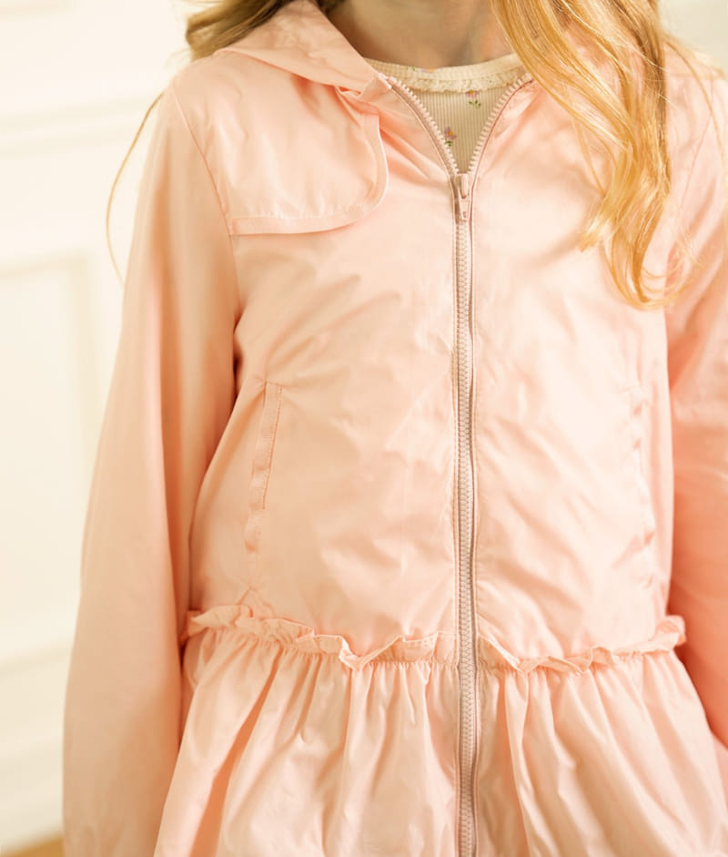 Le Bev - Korean Children Fashion - #fashionkids - Frill Windbreak Jacket - 9