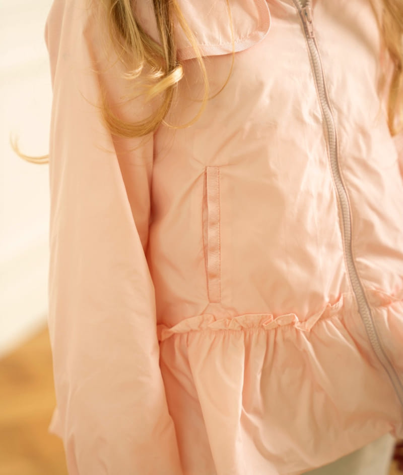 Le Bev - Korean Children Fashion - #kidsshorts - Frill Windbreak Jacket - 10