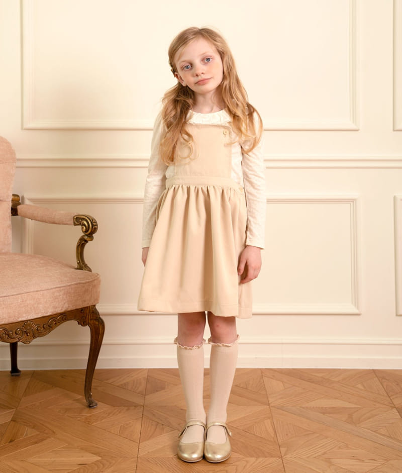 Le Bev - Korean Children Fashion - #kidsstore - Faye Suspenders One-Piece - 11