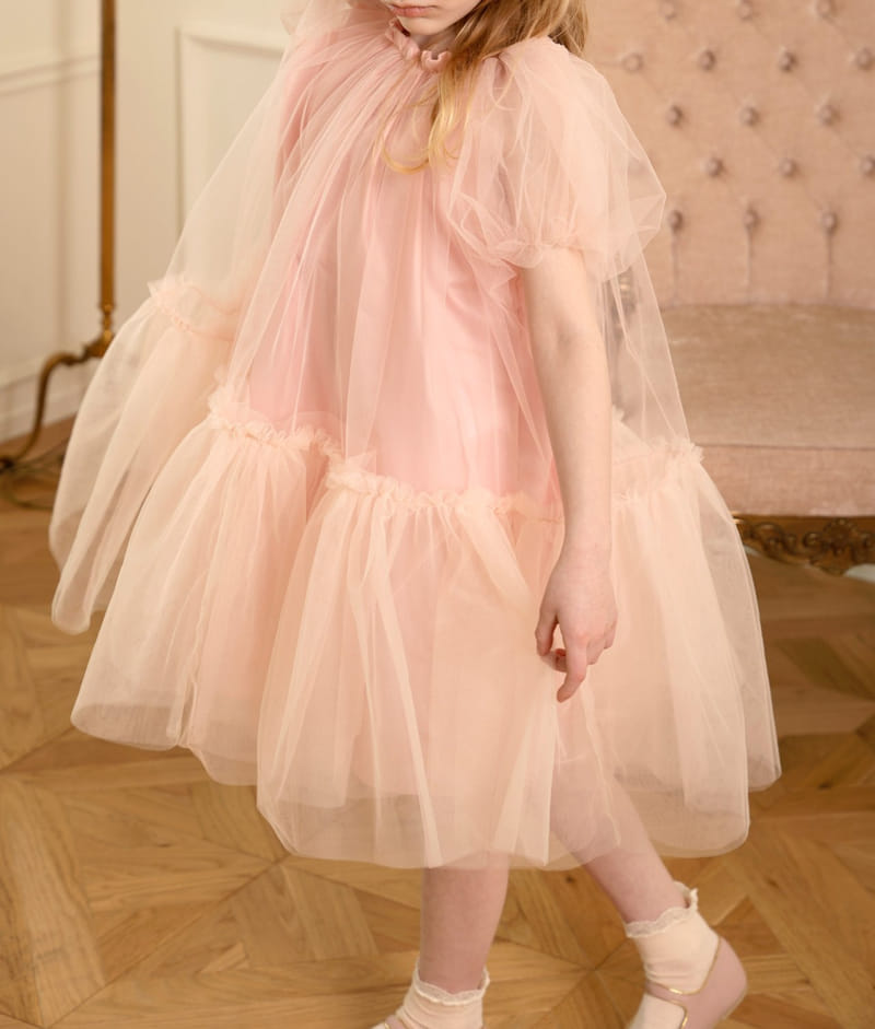 Le Bev - Korean Children Fashion - #littlefashionista - Giselle Cancan One-Piece - 3
