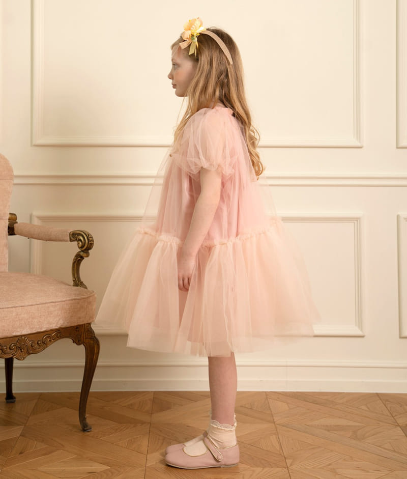 Le Bev - Korean Children Fashion - #littlefashionista - Giselle Cancan One-Piece - 4
