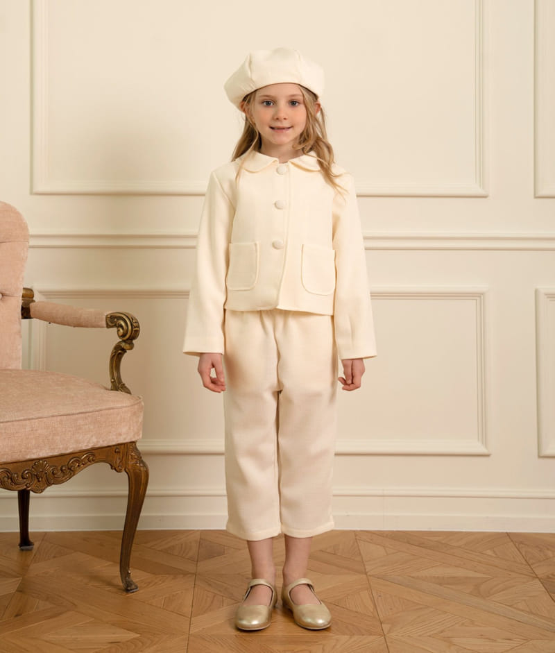 Le Bev - Korean Children Fashion - #magicofchildhood - Adeline Tweed Pants - 9