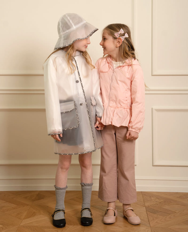 Le Bev - Korean Children Fashion - #prettylittlegirls - Clare Rain Coat - 4