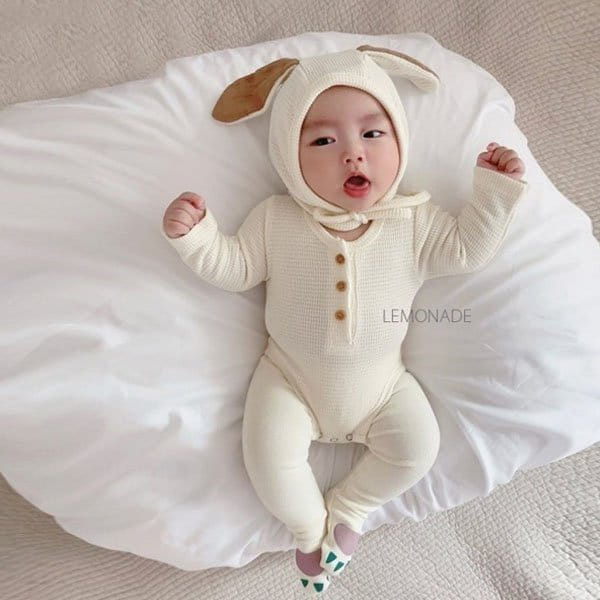 Lemonade - Korean Baby Fashion - #babyboutique - Cookies Body Suit Set