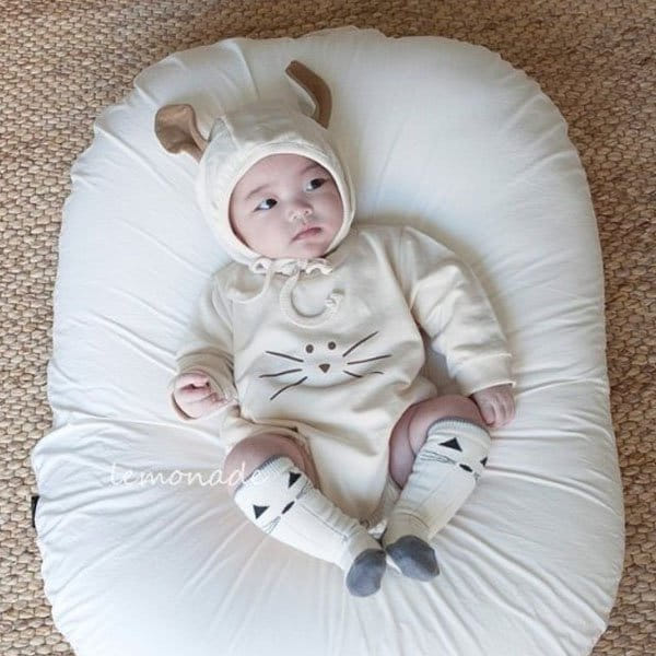 Lemonade - Korean Baby Fashion - #babyfever - Bunny Bunny Romper Set