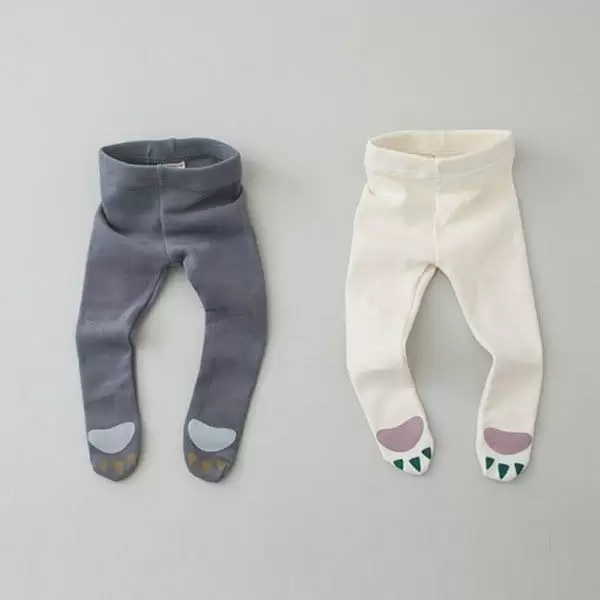 Lemonade - Korean Baby Fashion - #babygirlfashion - Bear Foot Leggings