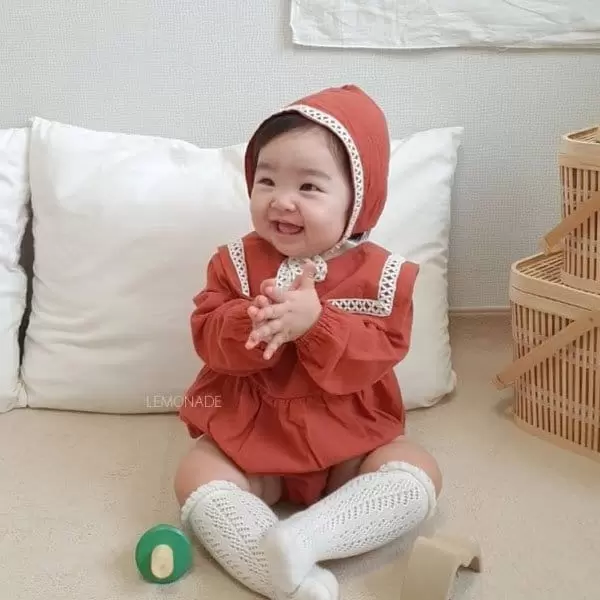 Lemonade - Korean Baby Fashion - #babylifestyle - Fruit Body Suit Set