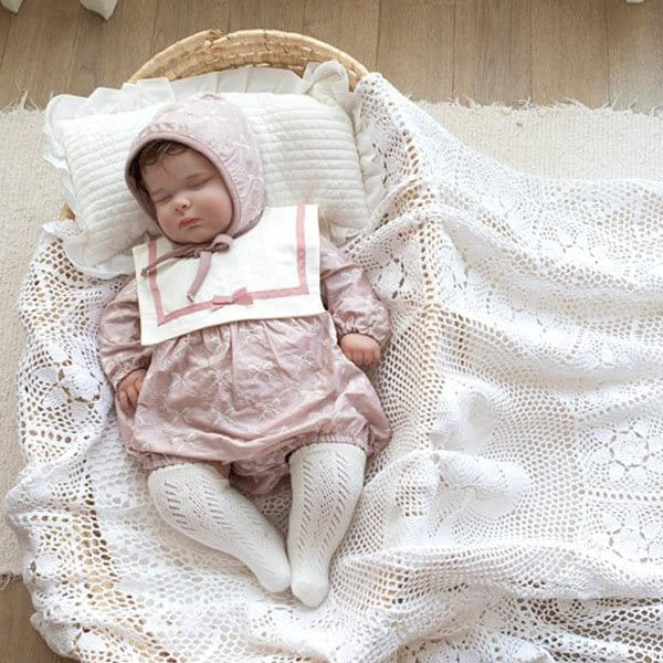Lemonade - Korean Baby Fashion - #babyoutfit - Ribbon Body Suit