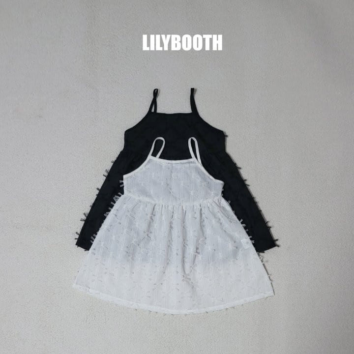 Lilybooth - Korean Children Fashion - #discoveringself - Ribbon One-Piece - 2