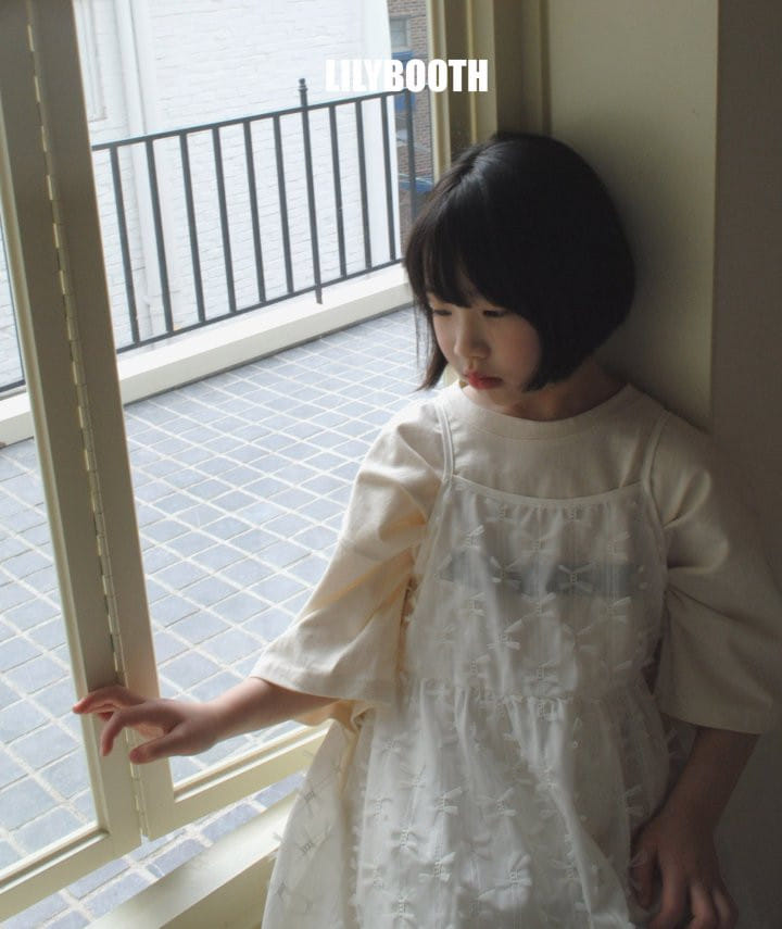 Lilybooth - Korean Children Fashion - #littlefashionista - Ribbon One-Piece - 8
