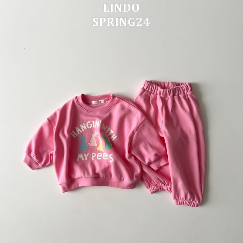 Lindo - Korean Children Fashion - #childrensboutique - My Rabbit Top Bottom Set - 3