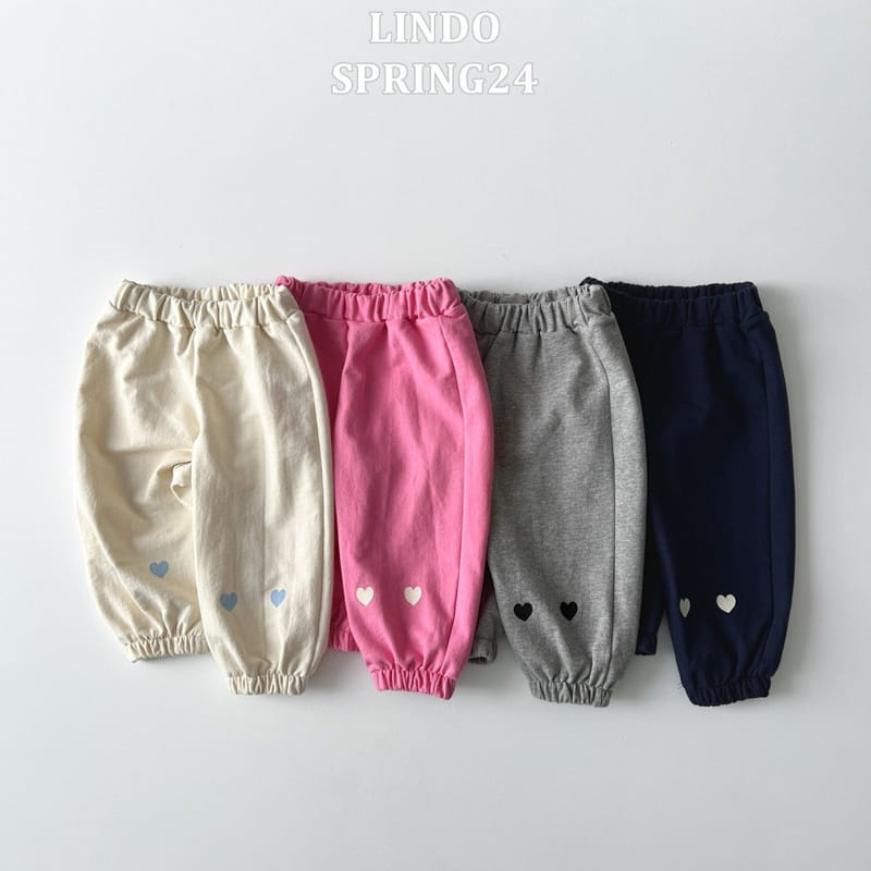 Lindo - Korean Children Fashion - #childrensboutique - Love Jogger Pants