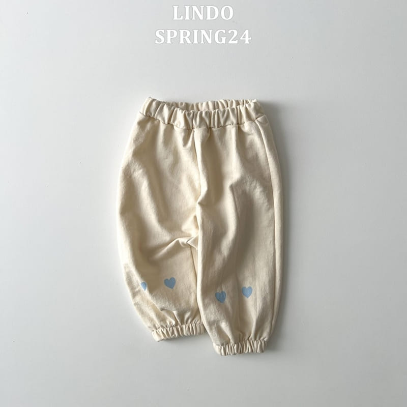 Lindo - Korean Children Fashion - #designkidswear - Love Jogger Pants - 2