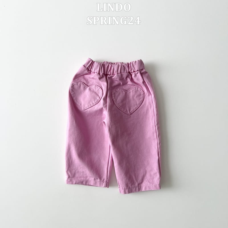 Lindo - Korean Children Fashion - #fashionkids - C Heart Pants - 2