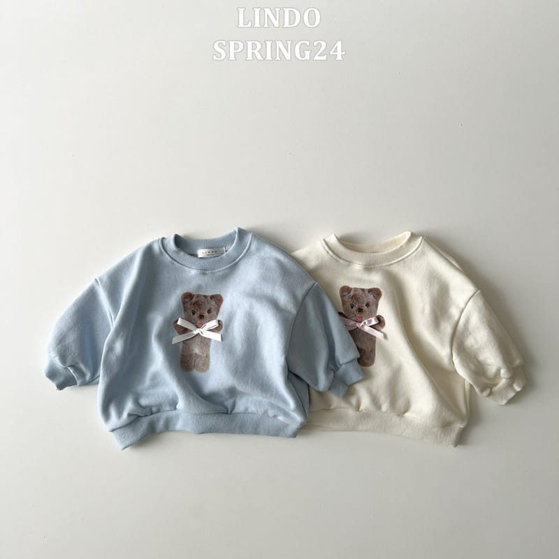 Lindo - Korean Children Fashion - #kidsstore - Merong Ribbon Sweatshirt