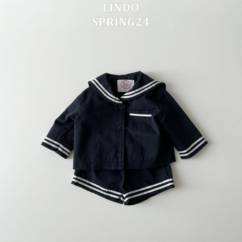 Lindo - Korean Children Fashion - #littlefashionista - School Top Bottom Set - 2