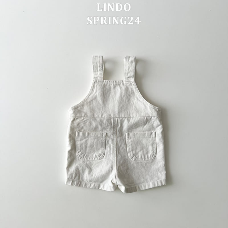 Lindo - Korean Children Fashion - #stylishchildhood - Lala Ribbon Dungarees - 6