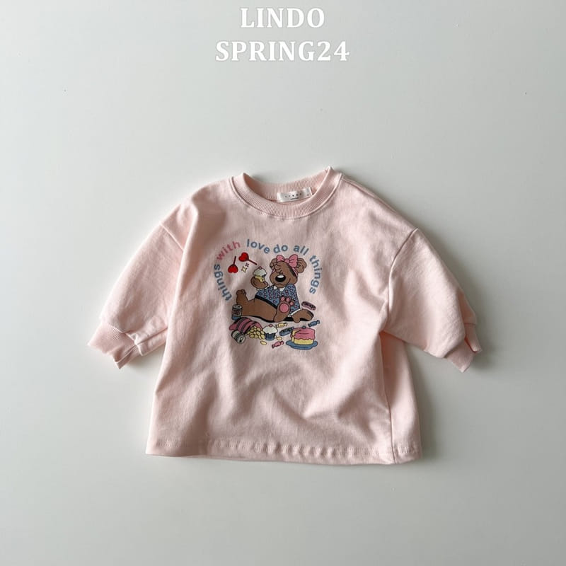 Lindo - Korean Children Fashion - #todddlerfashion - Love Things Long Sweatshirt - 2