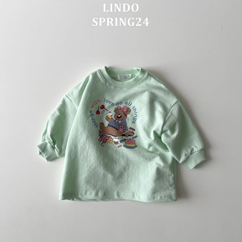 Lindo - Korean Children Fashion - #toddlerclothing - Love Things Long Sweatshirt - 3