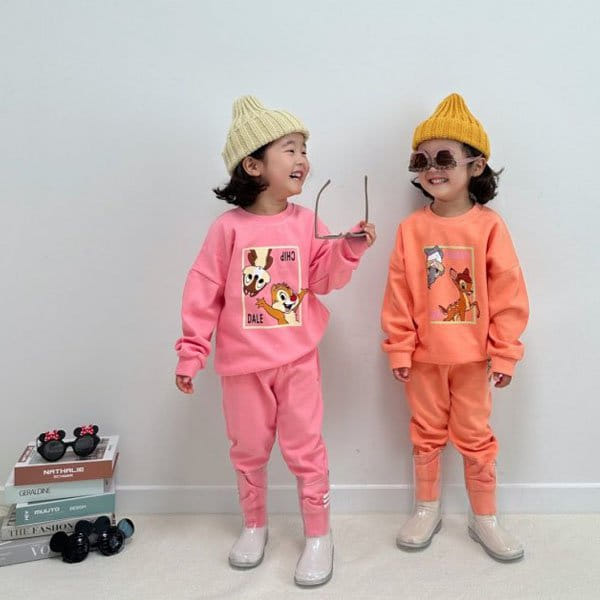 Little Rabbit - Korean Children Fashion - #littlefashionista - Square Top Bottom Set