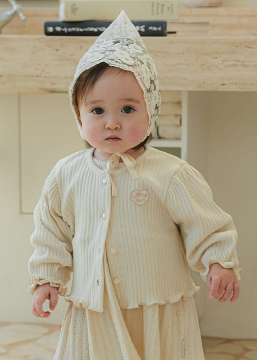 Littletini - Korean Baby Fashion - #onlinebabyboutique - Mina Cardigan
