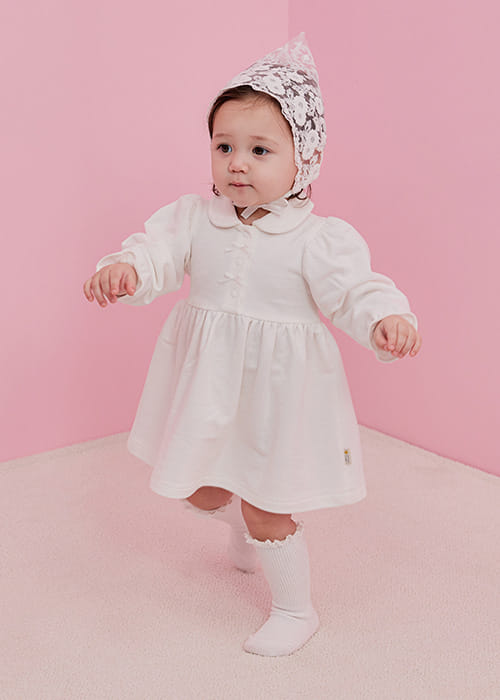 Littletini - Korean Baby Fashion - #smilingbaby - Anna One-Piece