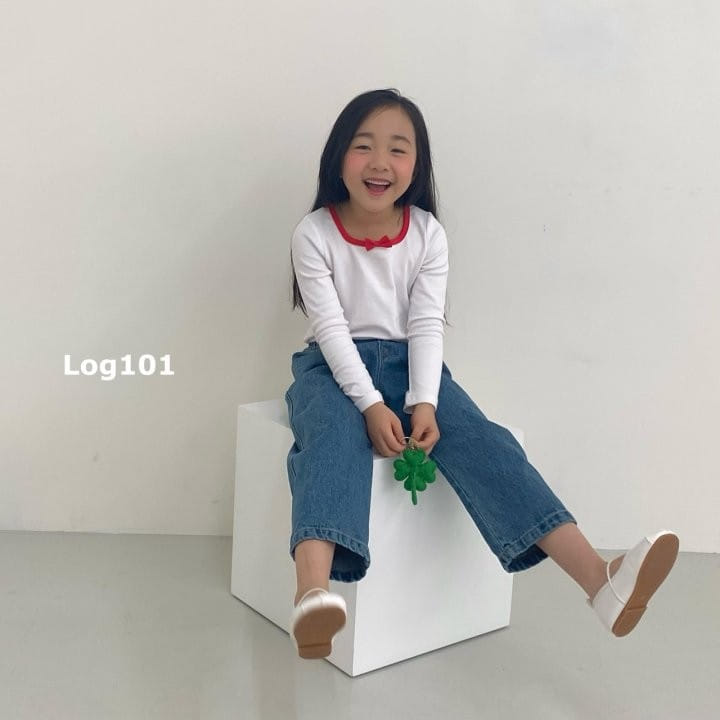 Log101 - Korean Children Fashion - #Kfashion4kids - Ribong Bong Tee - 3