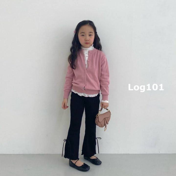 Log101 - Korean Children Fashion - #childofig - Ribbon Boots Cut Pants
