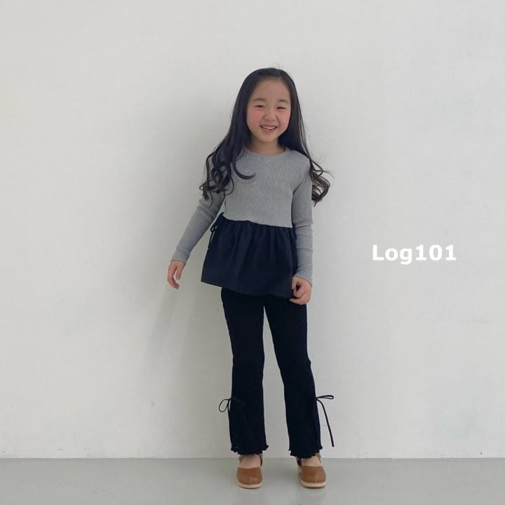 Log101 - Korean Children Fashion - #childrensboutique - Ribbon Color Tee - 9