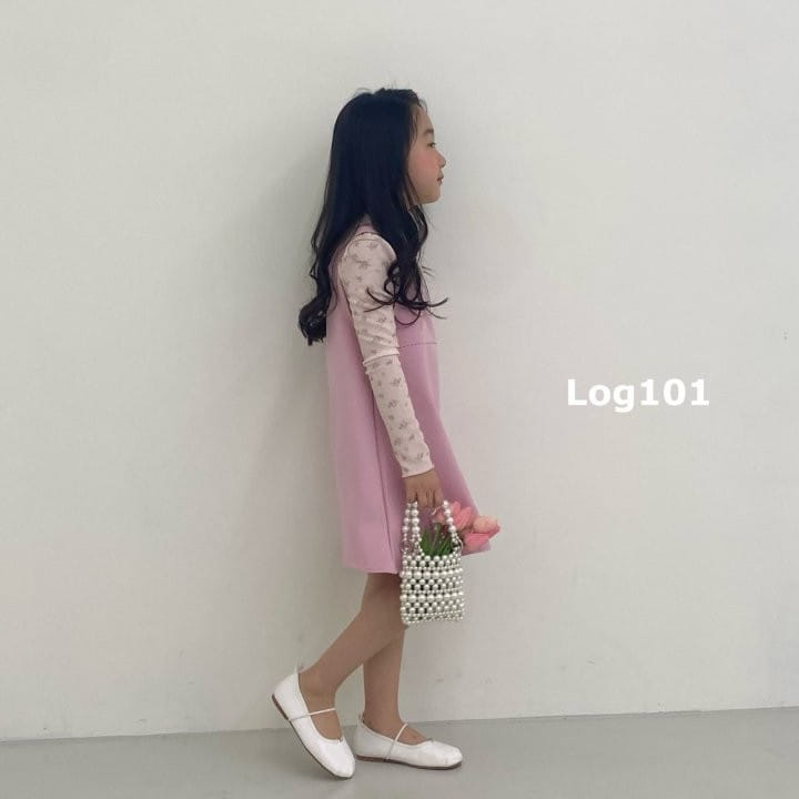 Log101 - Korean Children Fashion - #childofig - Flower Half Turtleneck Tee - 4