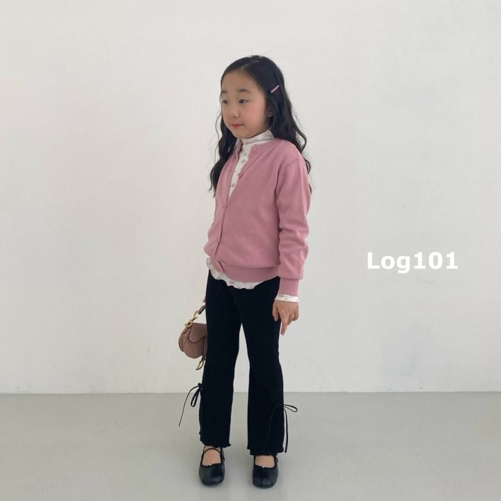 Log101 - Korean Children Fashion - #childrensboutique - Ribbon Boots Cut Pants - 3