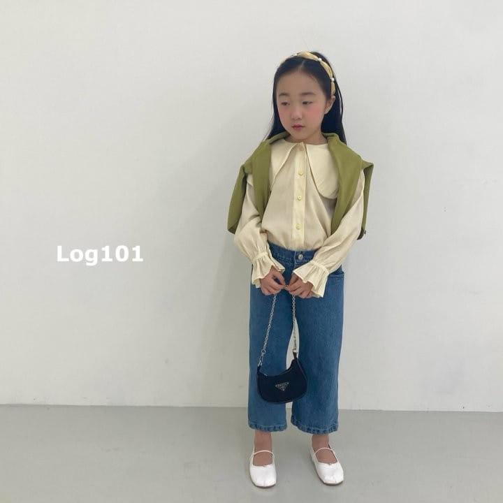 Log101 - Korean Children Fashion - #childrensboutique - Salrang Collar Blouse - 2