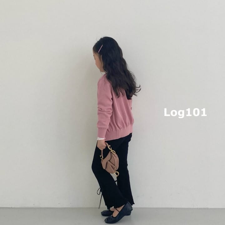 Log101 - Korean Children Fashion - #childrensboutique - Ribbon Boots Cut Pants - 4