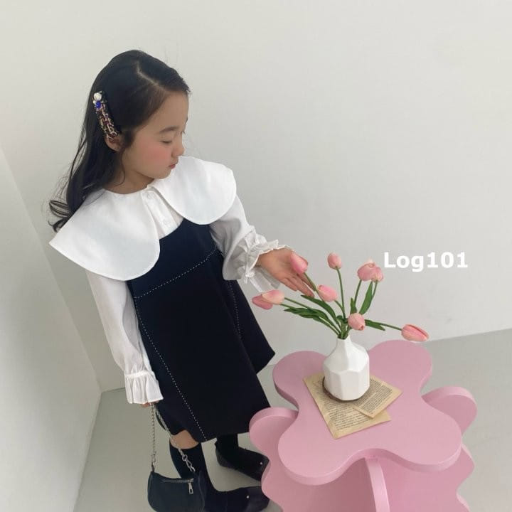 Log101 - Korean Children Fashion - #discoveringself - Model Stitch One-Piece - 8