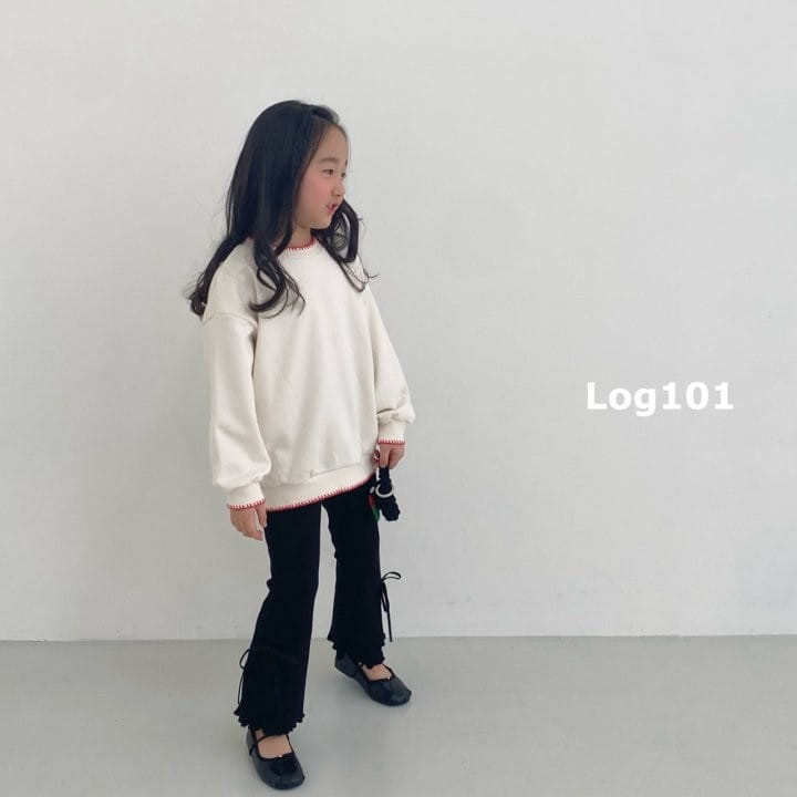 Log101 - Korean Children Fashion - #fashionkids - Ribbon Boots Cut Pants - 6