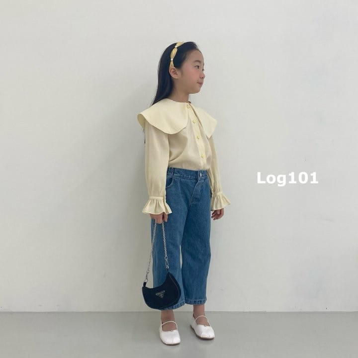 Log101 - Korean Children Fashion - #fashionkids - Salrang Collar Blouse - 5
